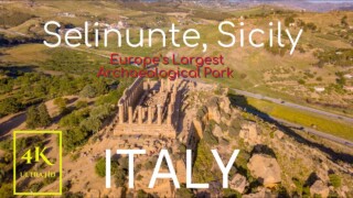 Selinunte, Sicily, Italy in 4K Ultra HD | Drone Shot of Europe's Largest Archaeological Park Selinunte, Sicily, Italy in 4K Ultra HD | Drone Shot of Europe's Largest Archaeological Park